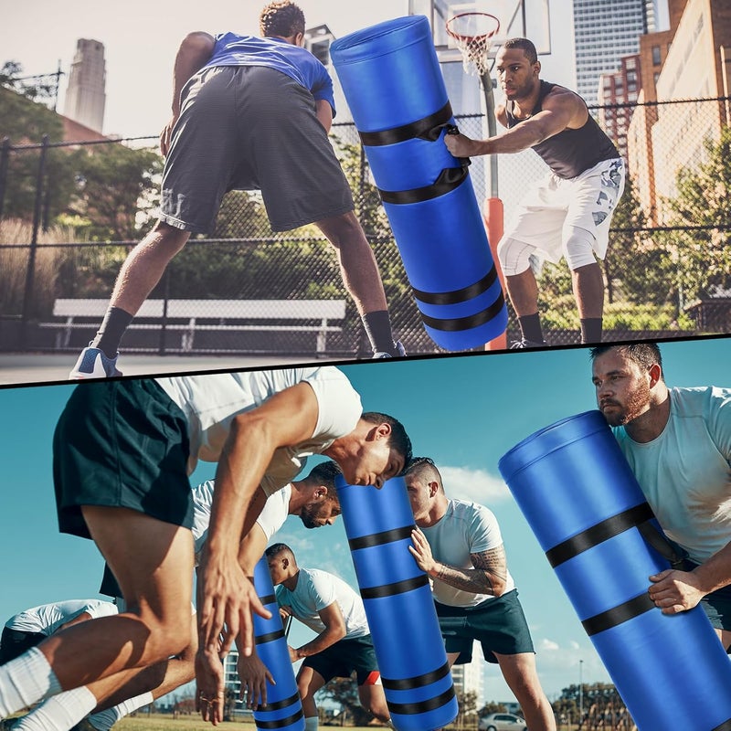 Arrowbash Unfilled Football Tackling Dummy 4 ft Sports Training Dummy Football Training Equipment with Handles for Youth College Drills Kickboxing Martial Basketball Practice, Unfilled - Image 5